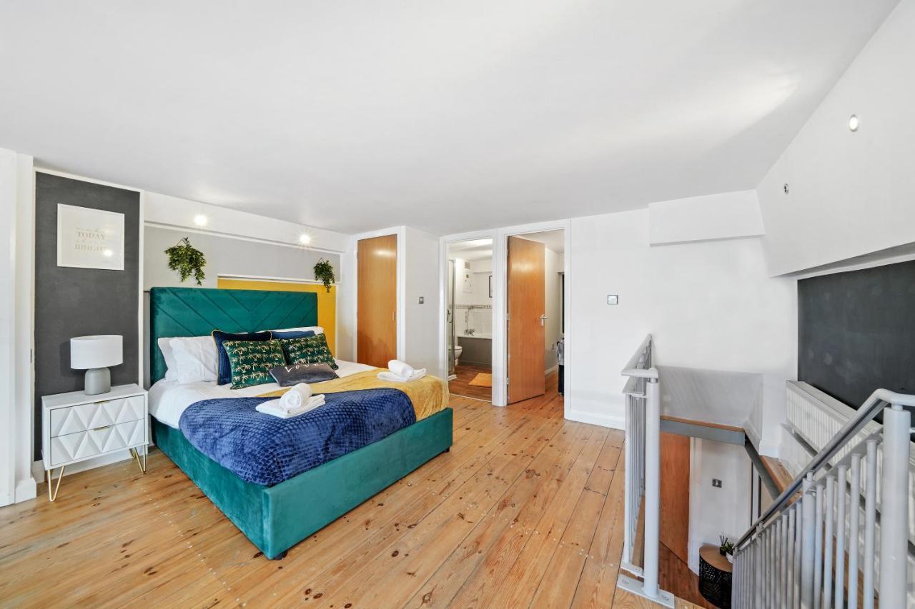 Stunning Duplex Of Central Nottingham - Balcony 외부 사진