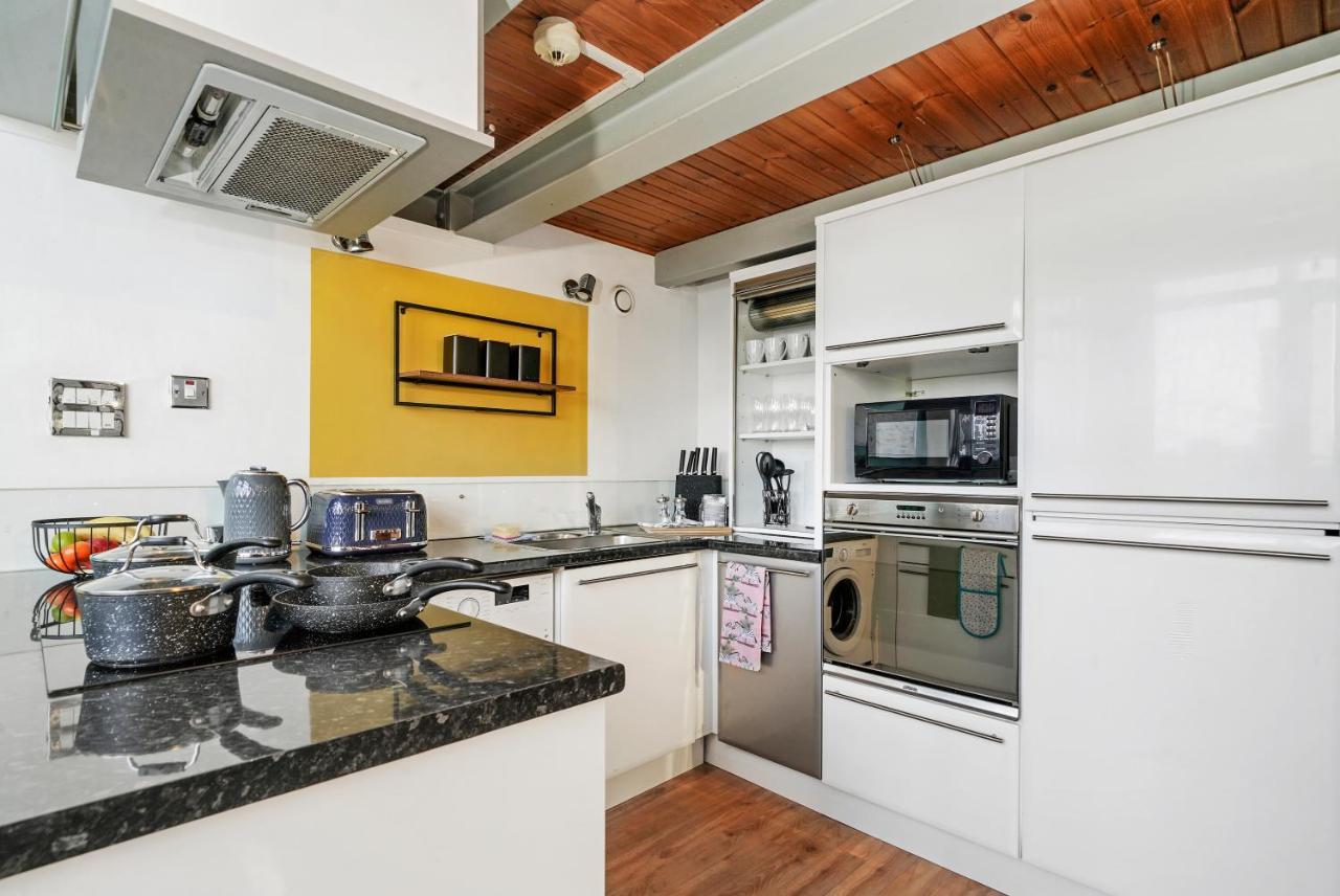 Stunning Duplex Of Central Nottingham - Balcony 외부 사진